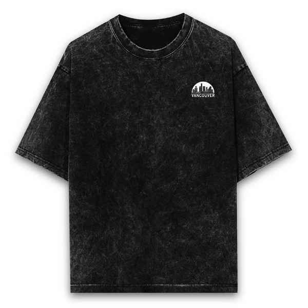 Vancouver — Oversized Acid Wash Tee