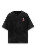 Fearless & Relentless — Oversized Acid Wash Tee